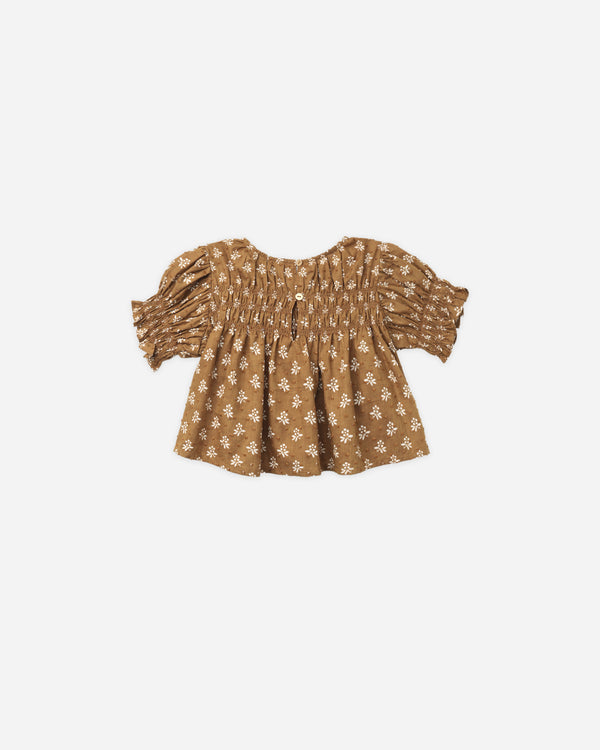 Rylee Cru Colette Top Golden Fleur