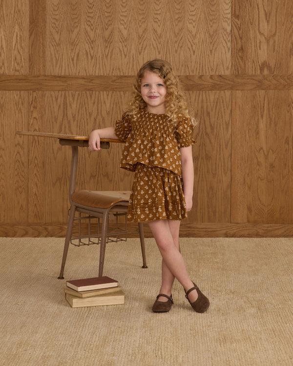 Rylee Cru Colette Top Golden Fleur