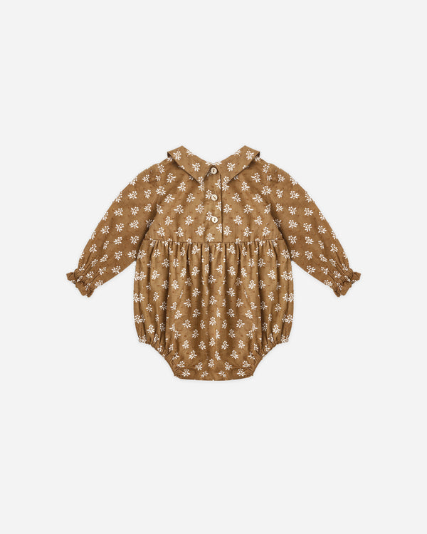 Rylee Cru Cora Romper Golden Fleur