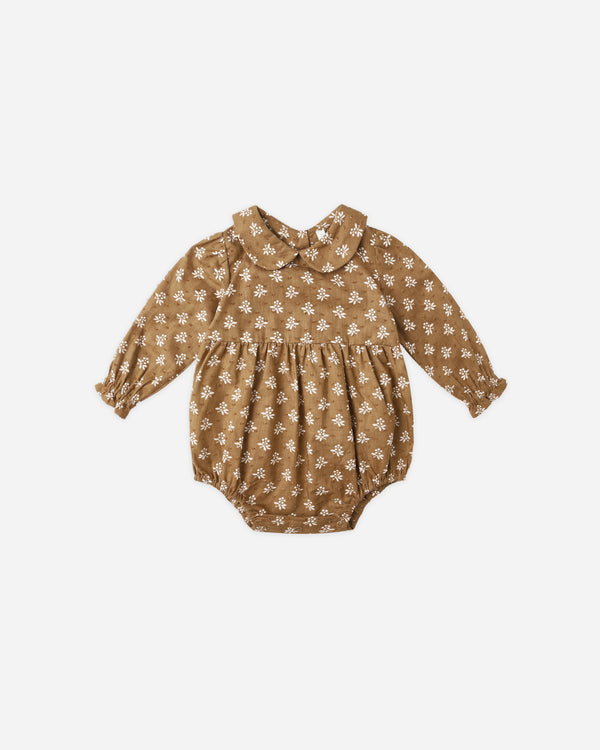 rylee cru Cora Romper Golden Fleur