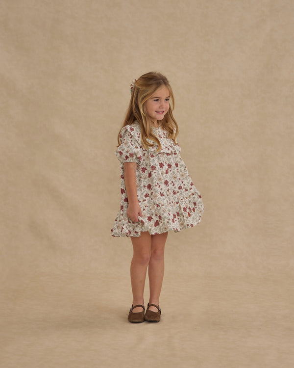Rylee Cru Cordelia Dress Holiday Floral