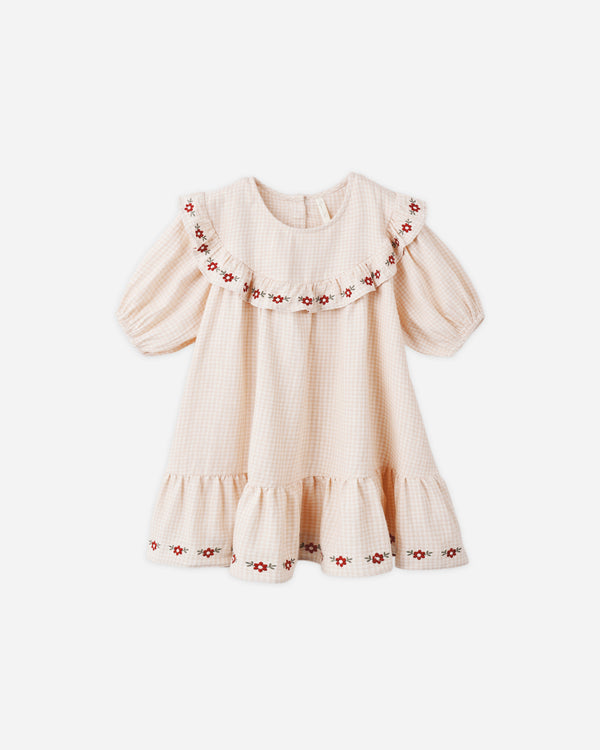 rylee cru Cordelia Dress Petal Gingham