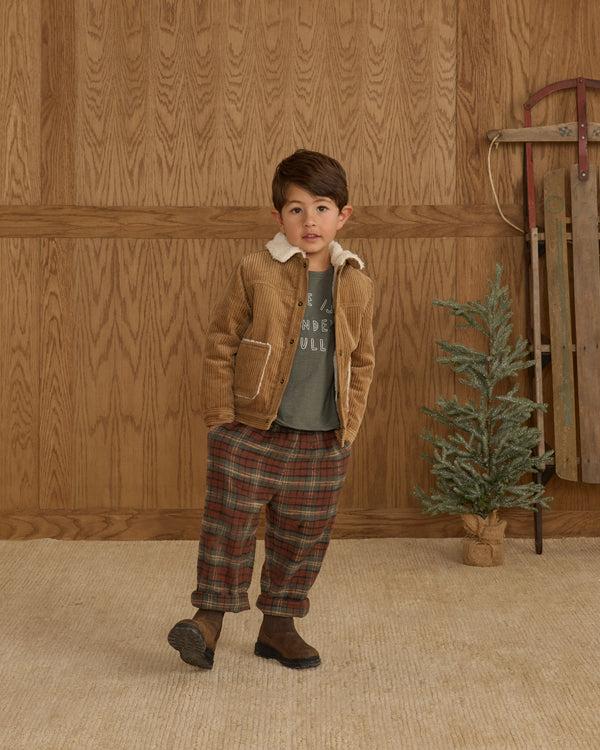 Rylee Cru Corduroy Jacket Toffee