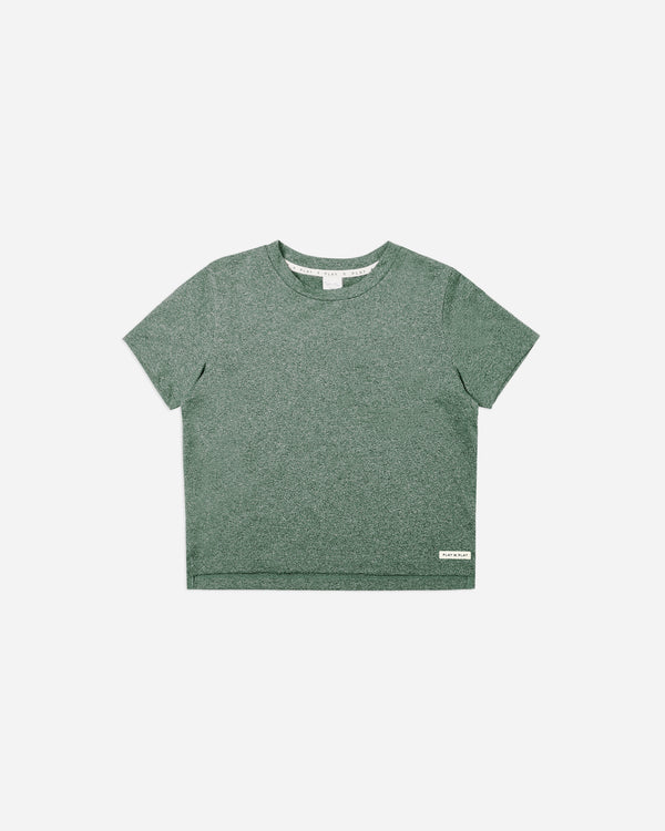 rylee cru Cove Essential Tee Heathered Green