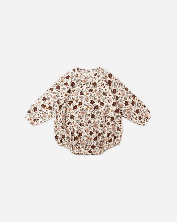 rylee cru Crewneck Romper Posy