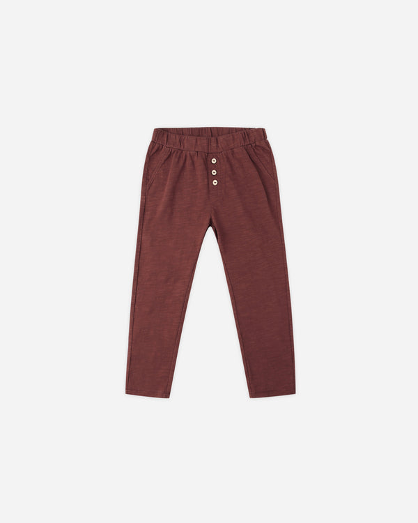 rylee cru Cru Pant Burgundy