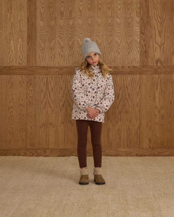 Rylee Cru Cuffed Legging Brown