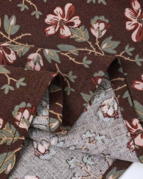 Rylee Cru Della Dress Winter Floral