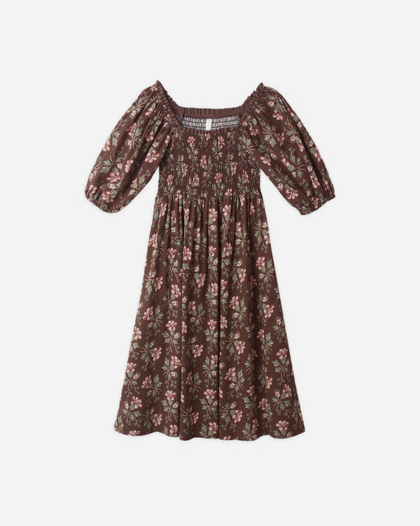 rylee cru Della Dress Winter Floral