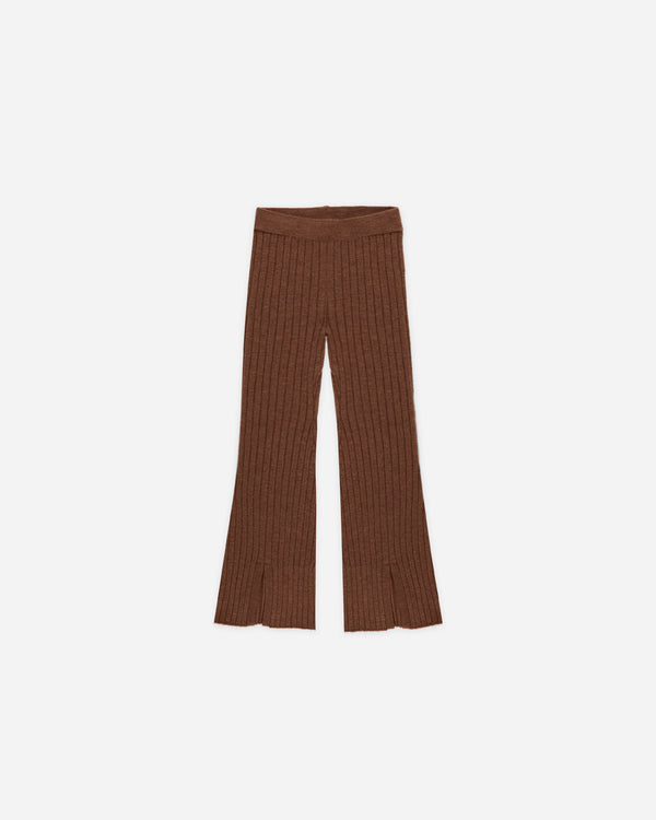 rylee cru Flare Knit Pant Brown