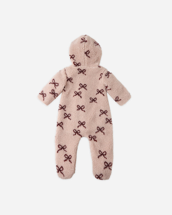Rylee Cru Fleece Jumpsuit Bows