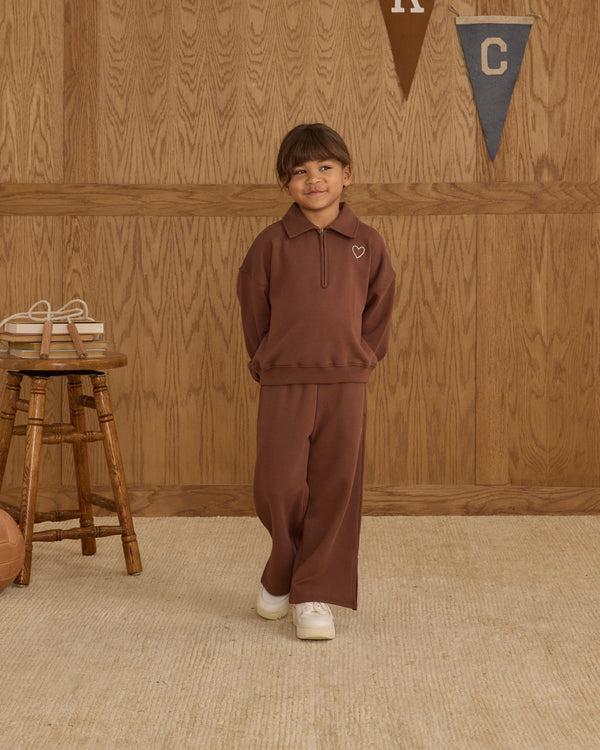 Rylee Cru Hailey Sweatpant Brown