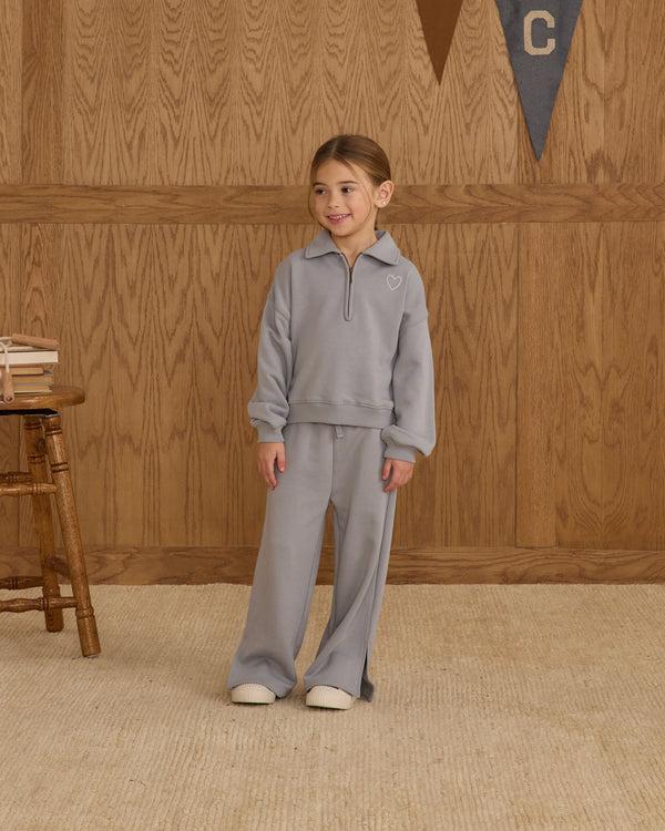 Rylee Cru Hailey Sweatpant Dusty Blue