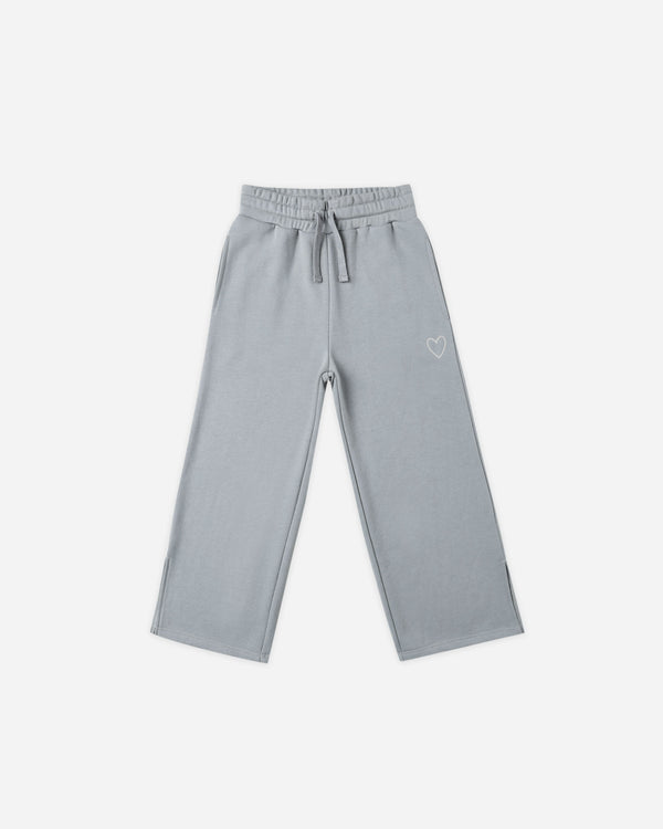 rylee cru Hailey Sweatpant Dusty Blue