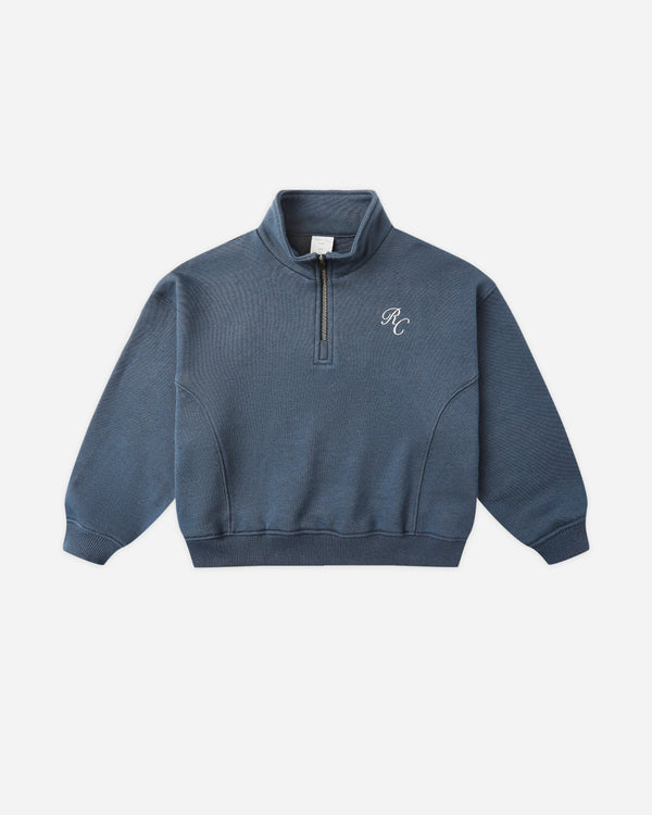 rylee cru Half Zip Sweatshirt Navy