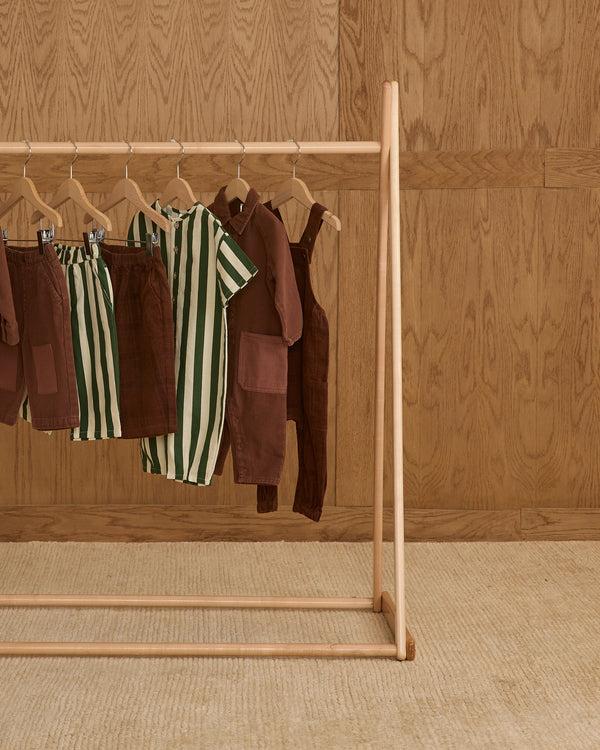 Rylee Cru Hayes Jumpsuit Green Stripe