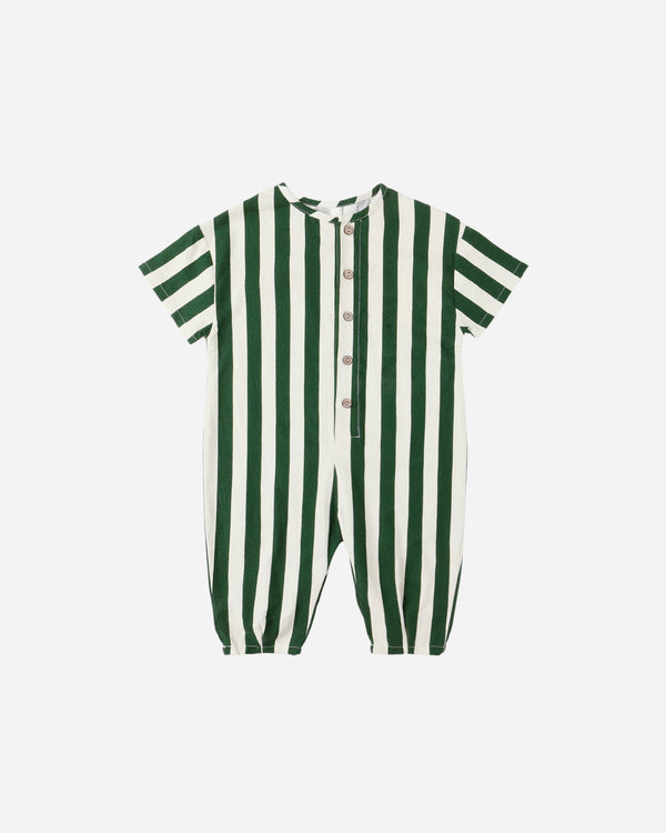 rylee cru Hayes Jumpsuit Green Stripe