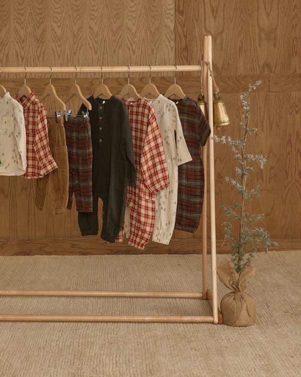 Rylee Cru Hayes Jumpsuit Holiday Plaid