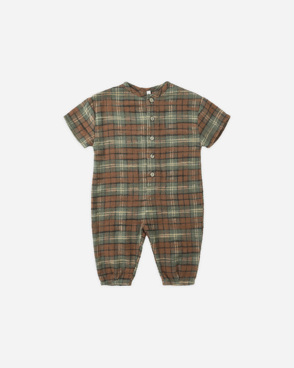 rylee cru Hayes Jumpsuit Holiday Plaid