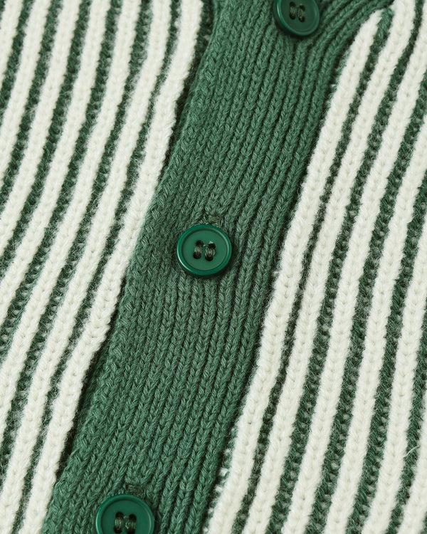 Rylee Cru Haywood Cardigan Green Stripe