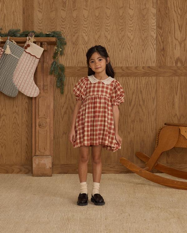 Rylee Cru Heidi Dress Red Plaid