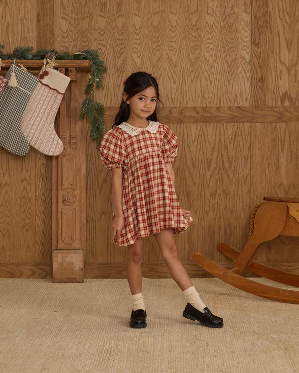 Rylee Cru Heidi Dress Red Plaid