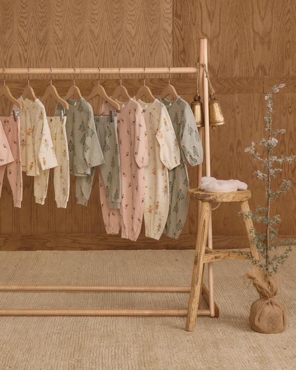 Rylee Cru Henley Jumpsuit Nutcracker