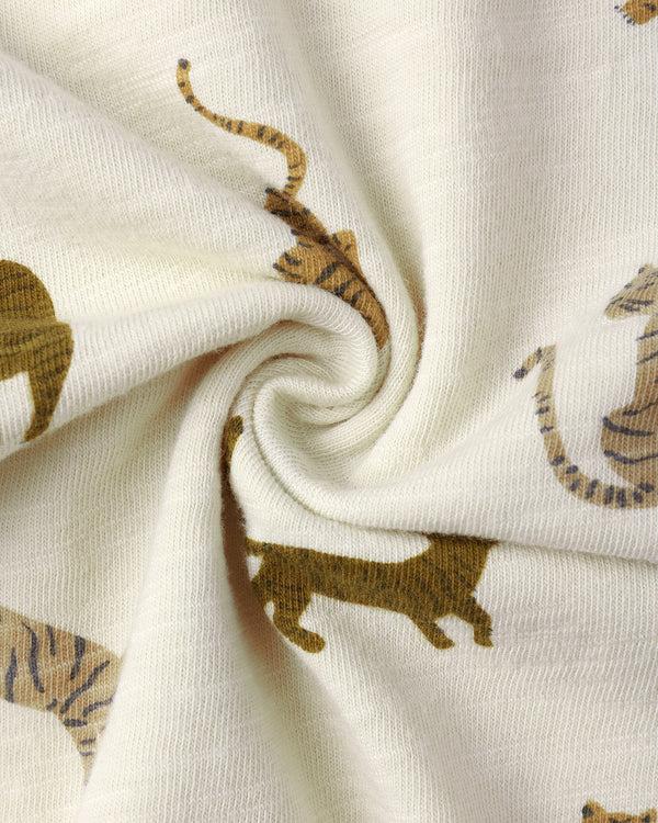 Rylee Cru Henley Jumpsuit Tigers