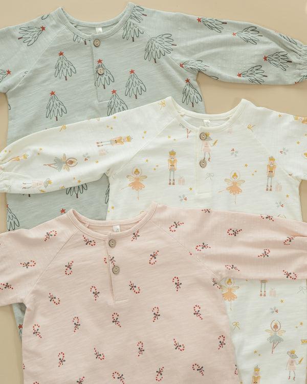 Rylee Cru Henley Jumpsuit Trees