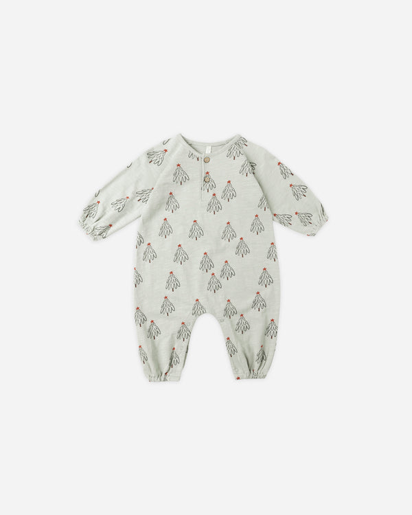 rylee cru Henley Jumpsuit Trees