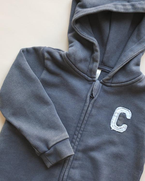 Rylee Cru Hooded Jumpsuit Navy