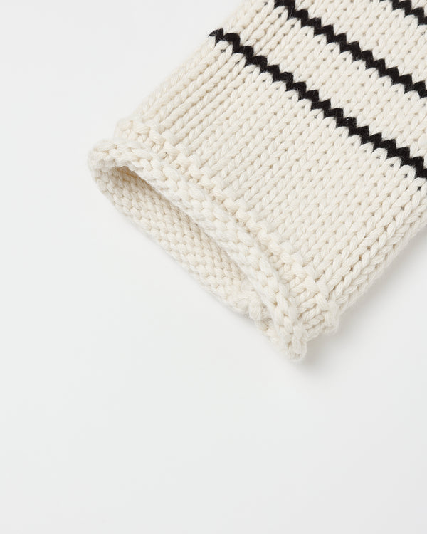 Rylee Cru Jacques Sweater Black Stripe