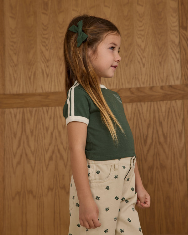 Rylee Cru Jersey Tee Green