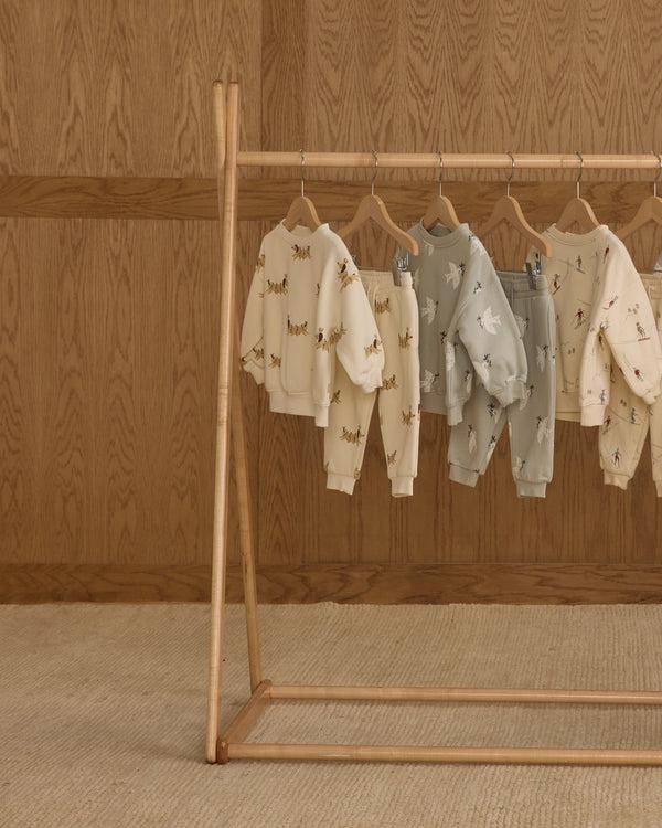 Rylee Cru Jogger Sweatpant Christmas Dogs