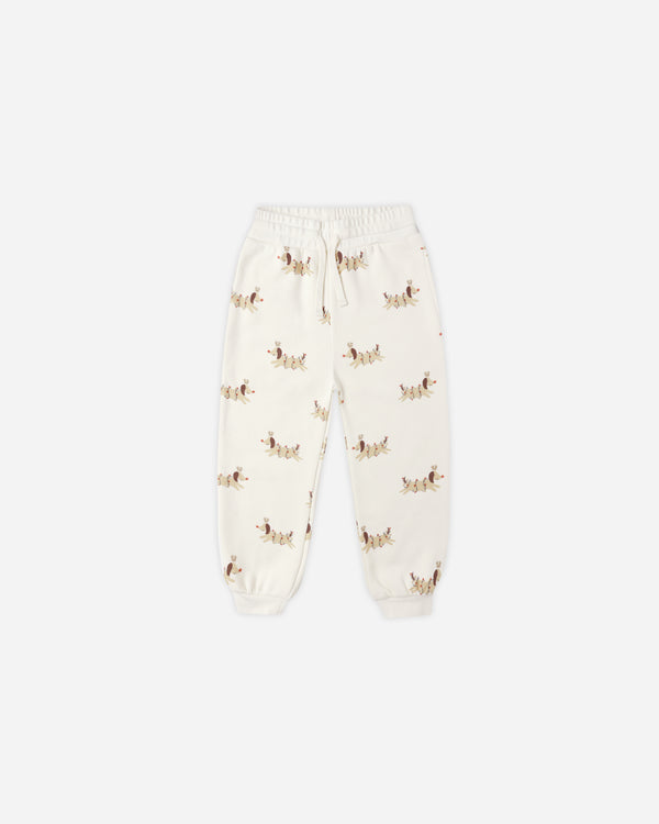 rylee cru Jogger Sweatpant Christmas Dogs