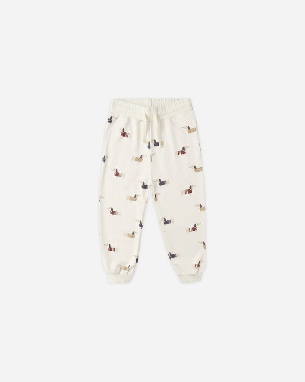 rylee cru Jogger Sweatpant Dachshund