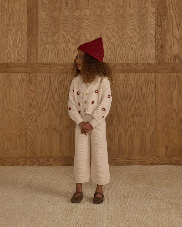 Rylee Cru Knit Lounge Set Heathered Petal