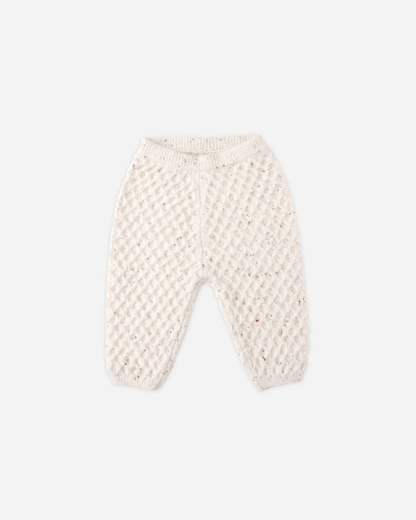 rylee cru Knit Pant Natural Speckled