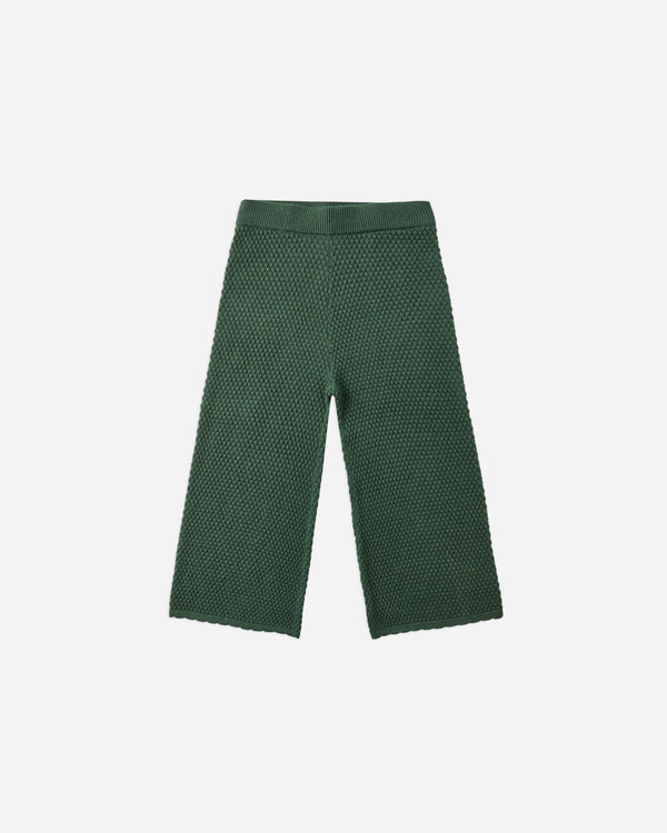 rylee cru Knit Wide Leg Pant Green