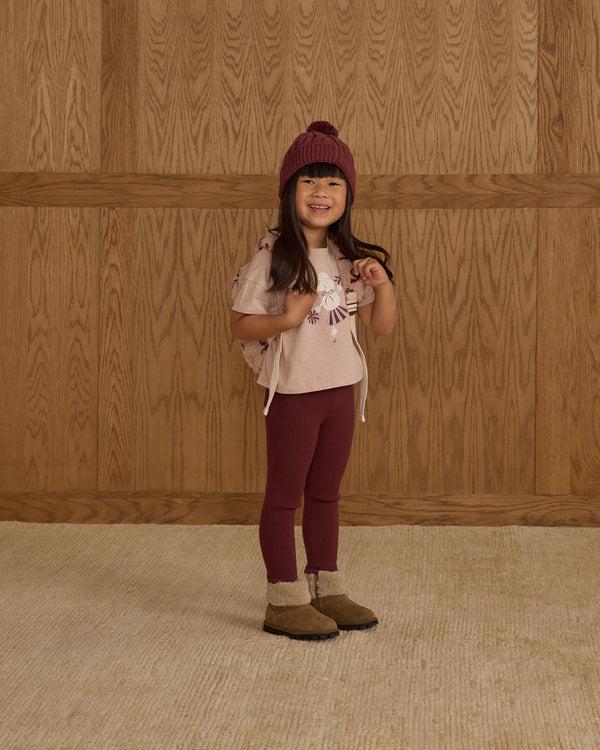 Rylee Cru Legging Burgundy