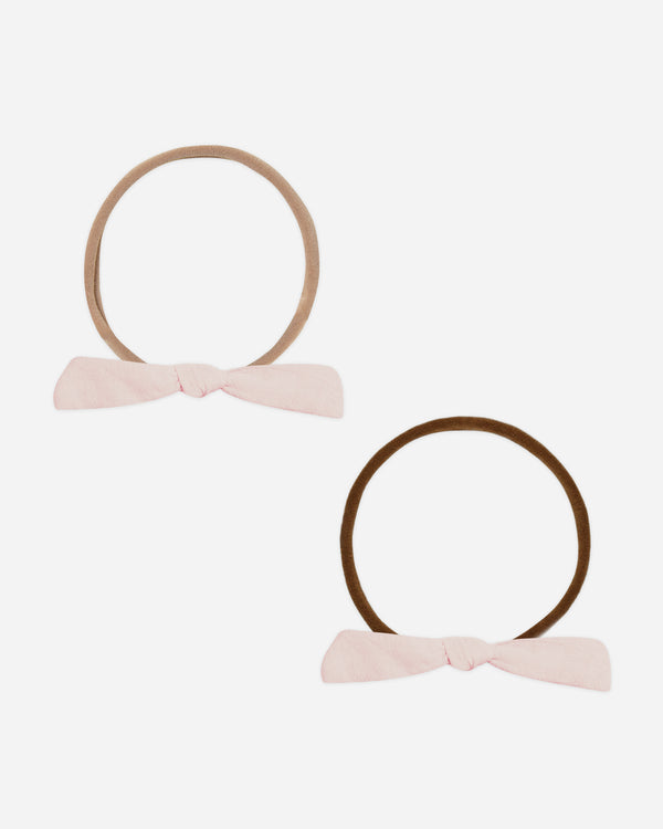 rylee cru Little Knot Headband Blush