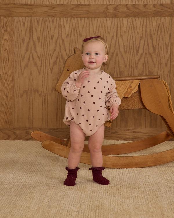 Rylee Cru Little Knot Headband Burgundy
