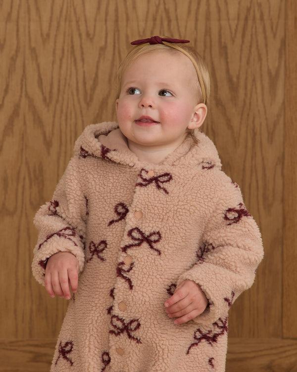 Rylee Cru Little Knot Headband Burgundy