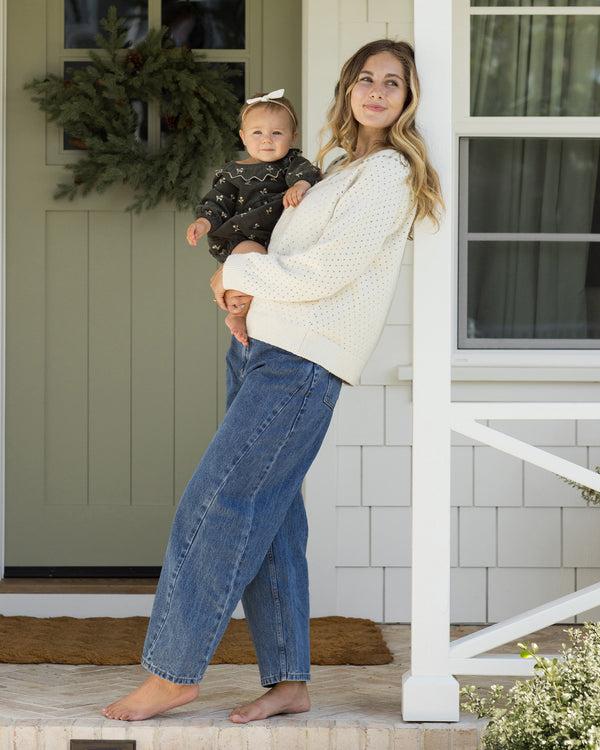 Rylee Cru Little Knot Headband Ivory