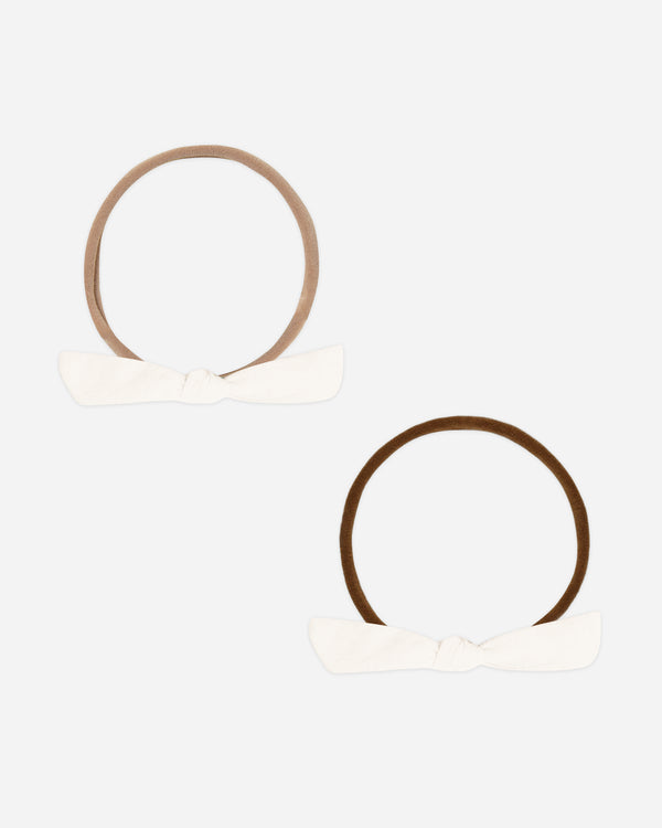 rylee cru Little Knot Headband Natural