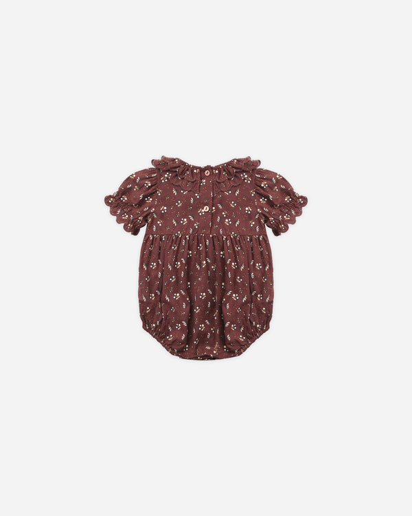 Rylee Cru Liv Romper Harvest Berry