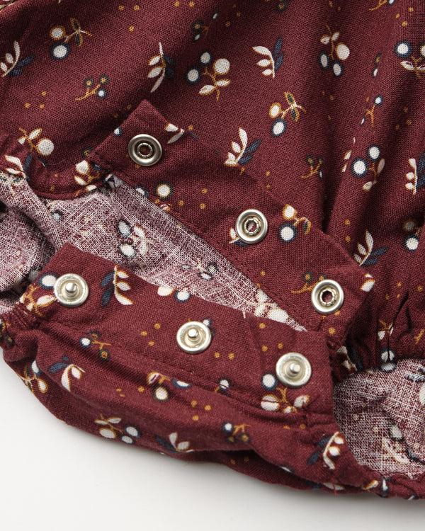 Rylee Cru Liv Romper Harvest Berry