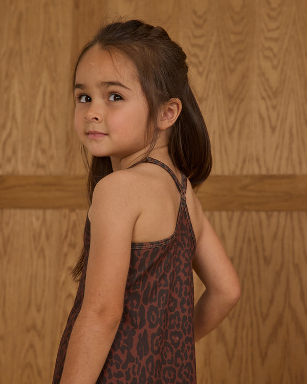 Rylee Cru Loma Dress Leopard