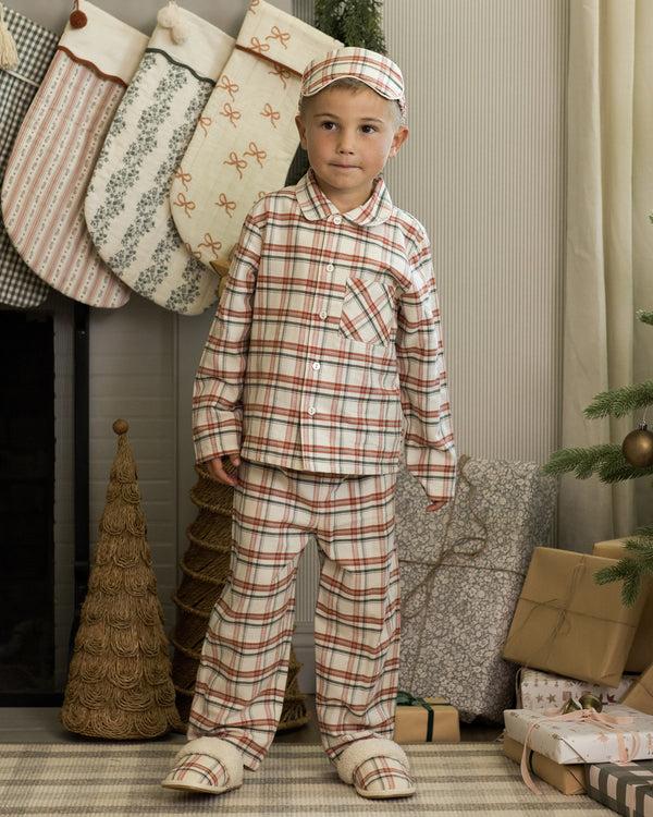 Rylee Cru Long Sleeve Pajamas Holiday Flannel