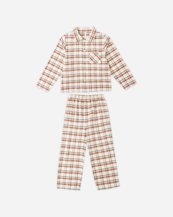 rylee cru Long Sleeve Pajamas Holiday Flannel